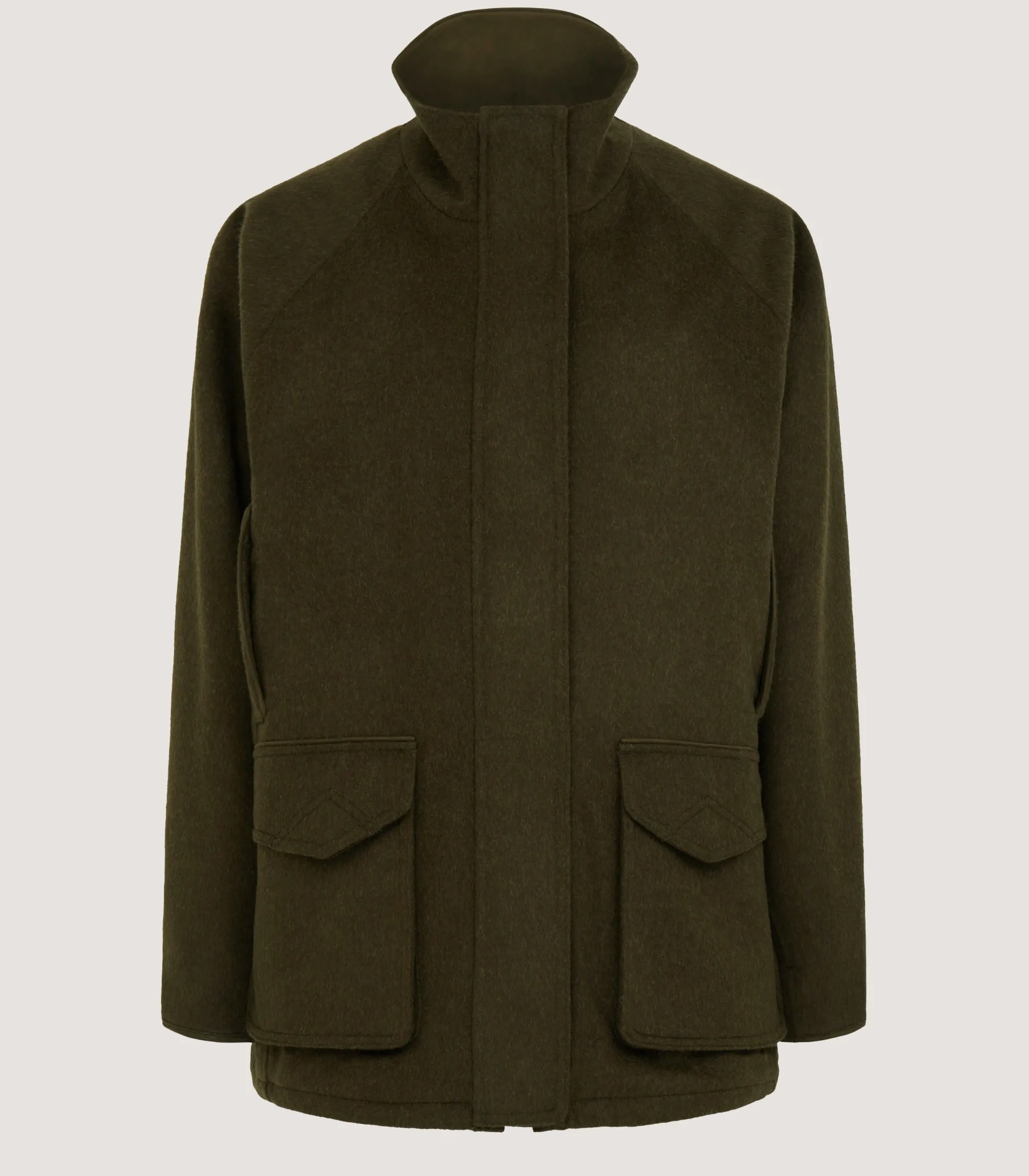 Women's Loden Raglan Field Coat in Loden