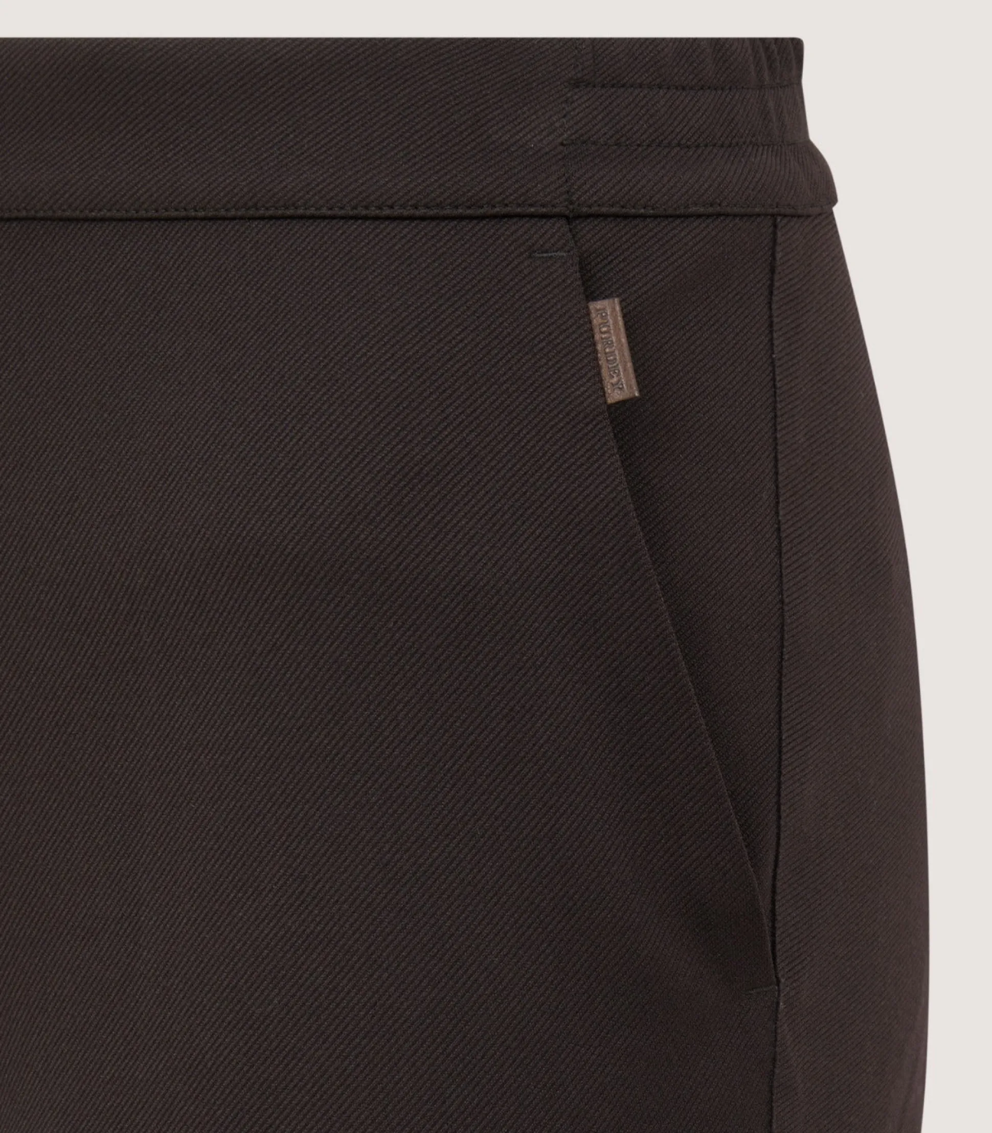 Women's Performance Twill Trouser in Chocolate