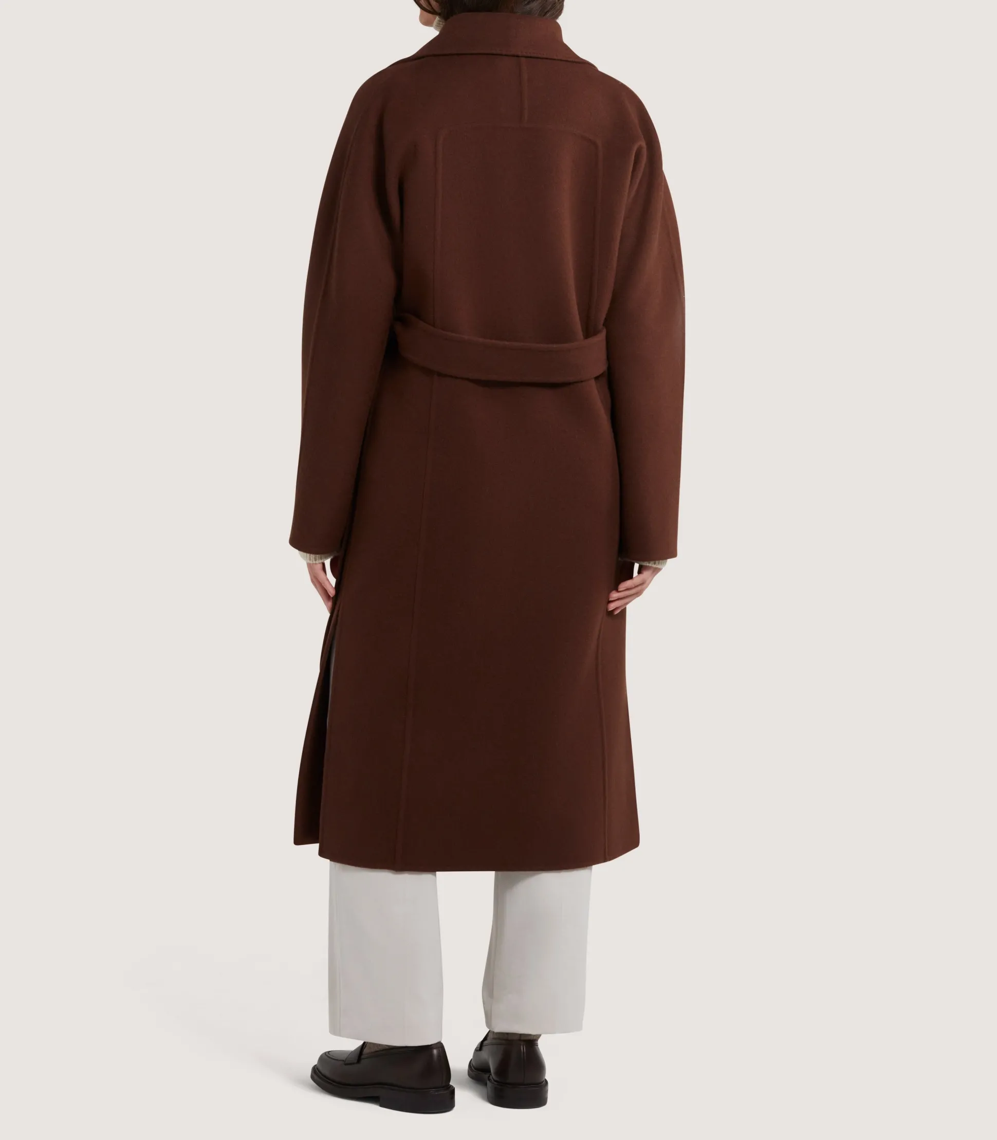 Women's Portman Coat In Dark Umber