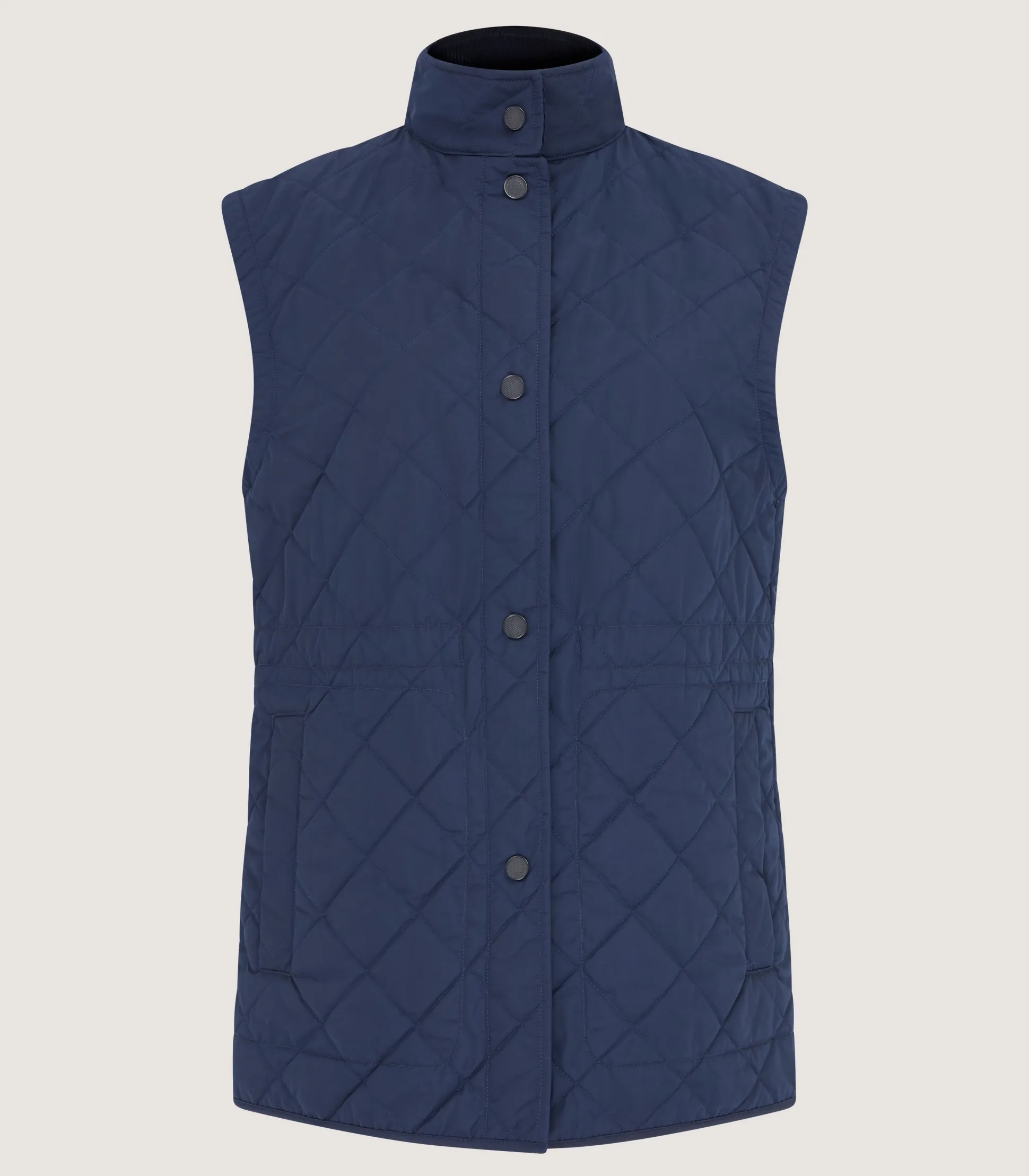 Women's Quilted Purdey Gilet in Navy