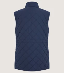 Women's Quilted Purdey Gilet in Navy