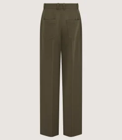 Women's Seymour Trouser in Dark Olive