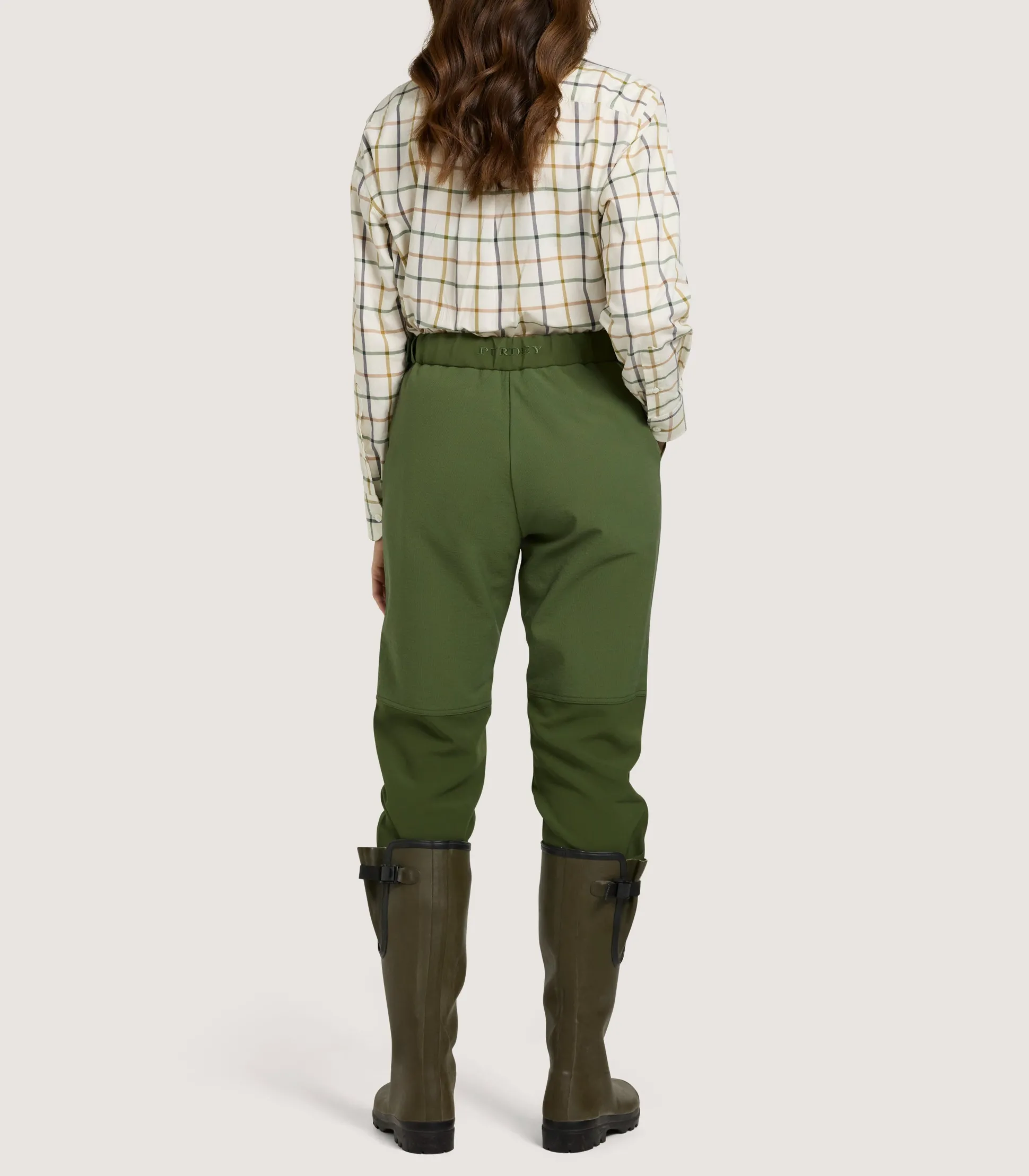 Women's Shropshire Lightweight Trousers In Fern Green