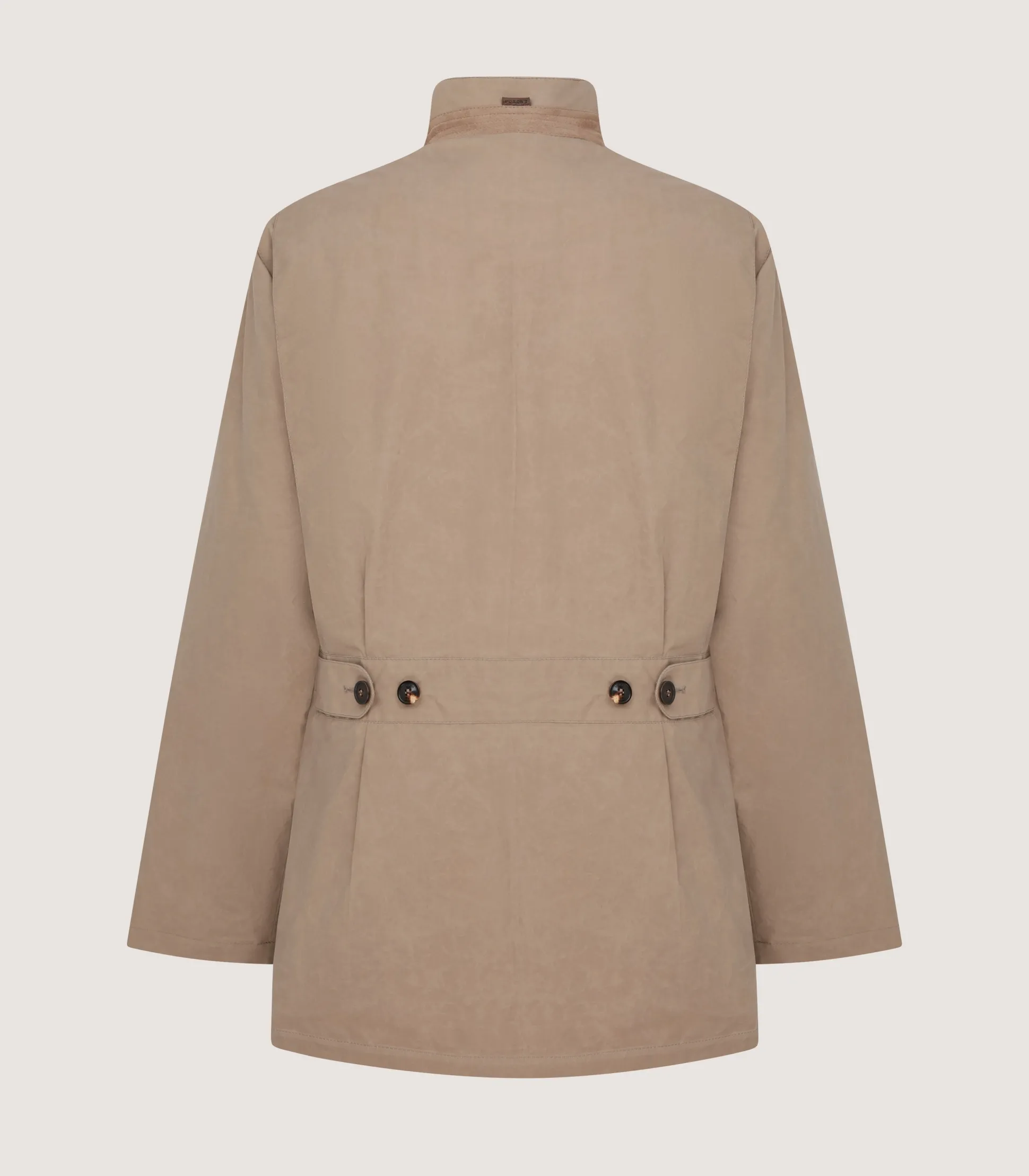 Women's Summer Dry Wax Field Coat In Taupe