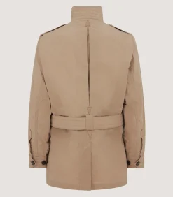 Women's Summer Dry Wax Safari Jacket In Taupe