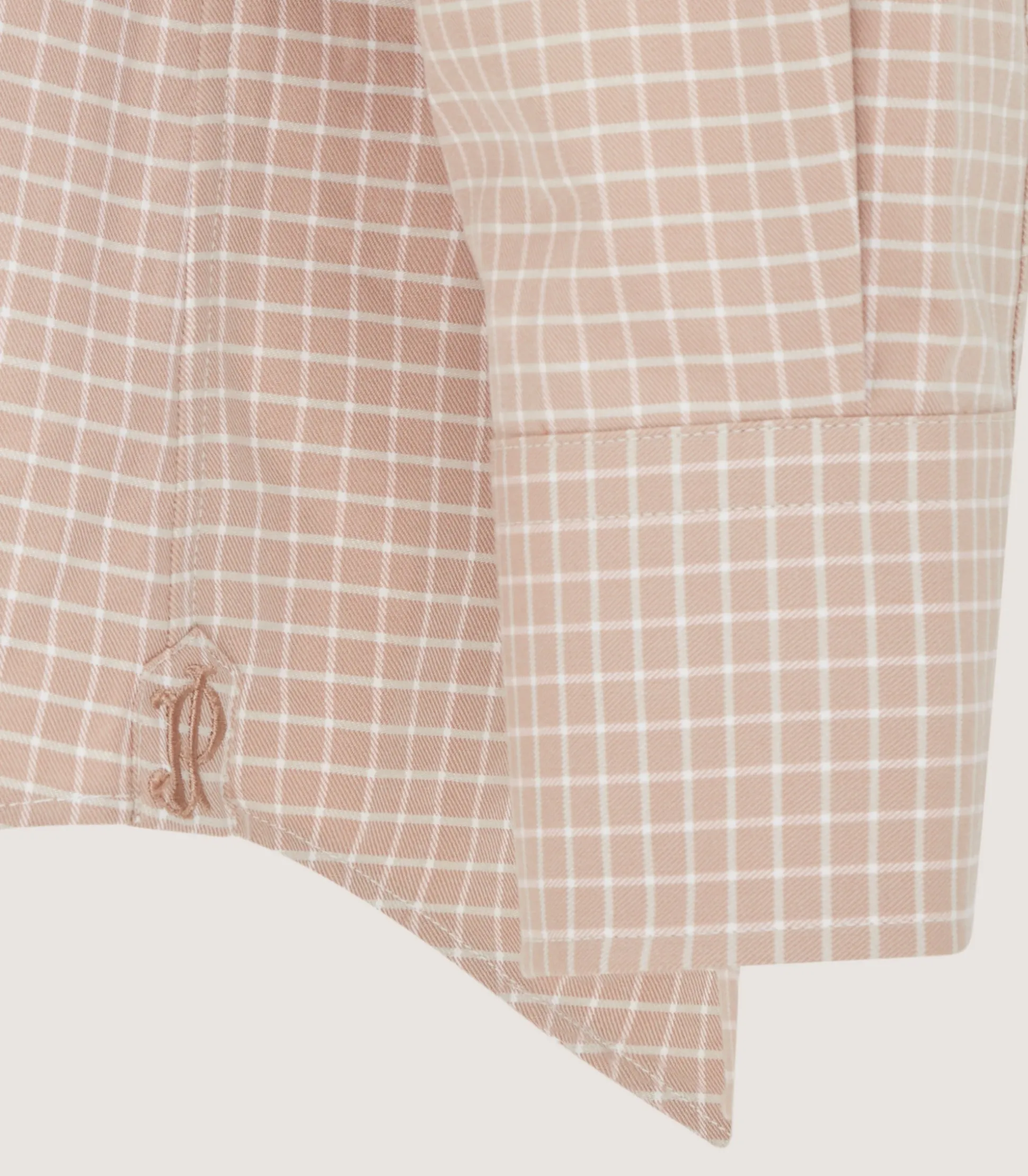Women's Tattersall Sporting Shirt in Rose
