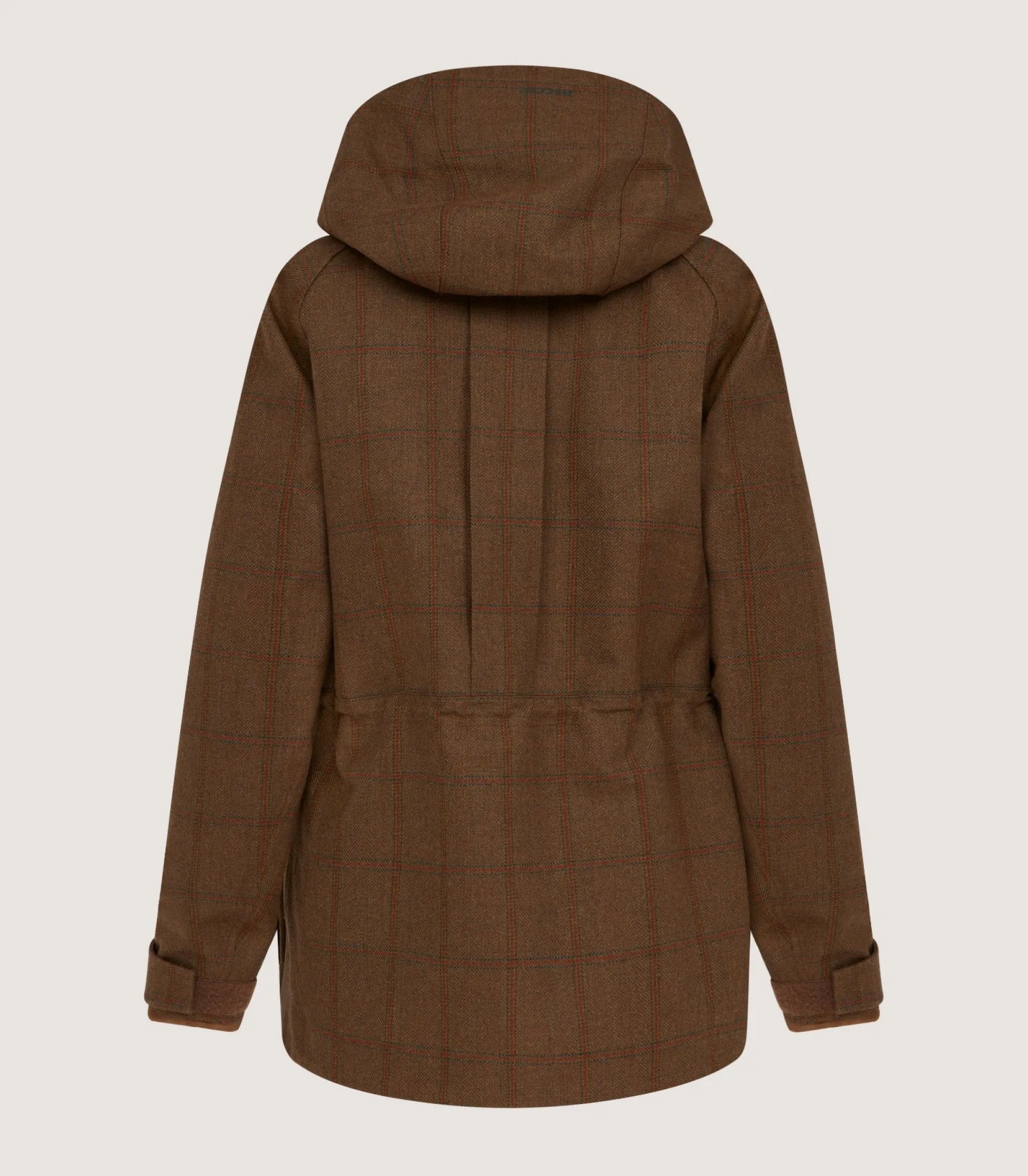 Women's Technical Tweed Lancashire Field Coat In Lomond