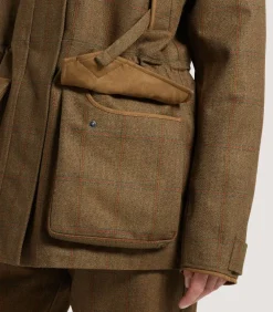 Women's Technical Tweed Lancashire Field Coat In Lomond