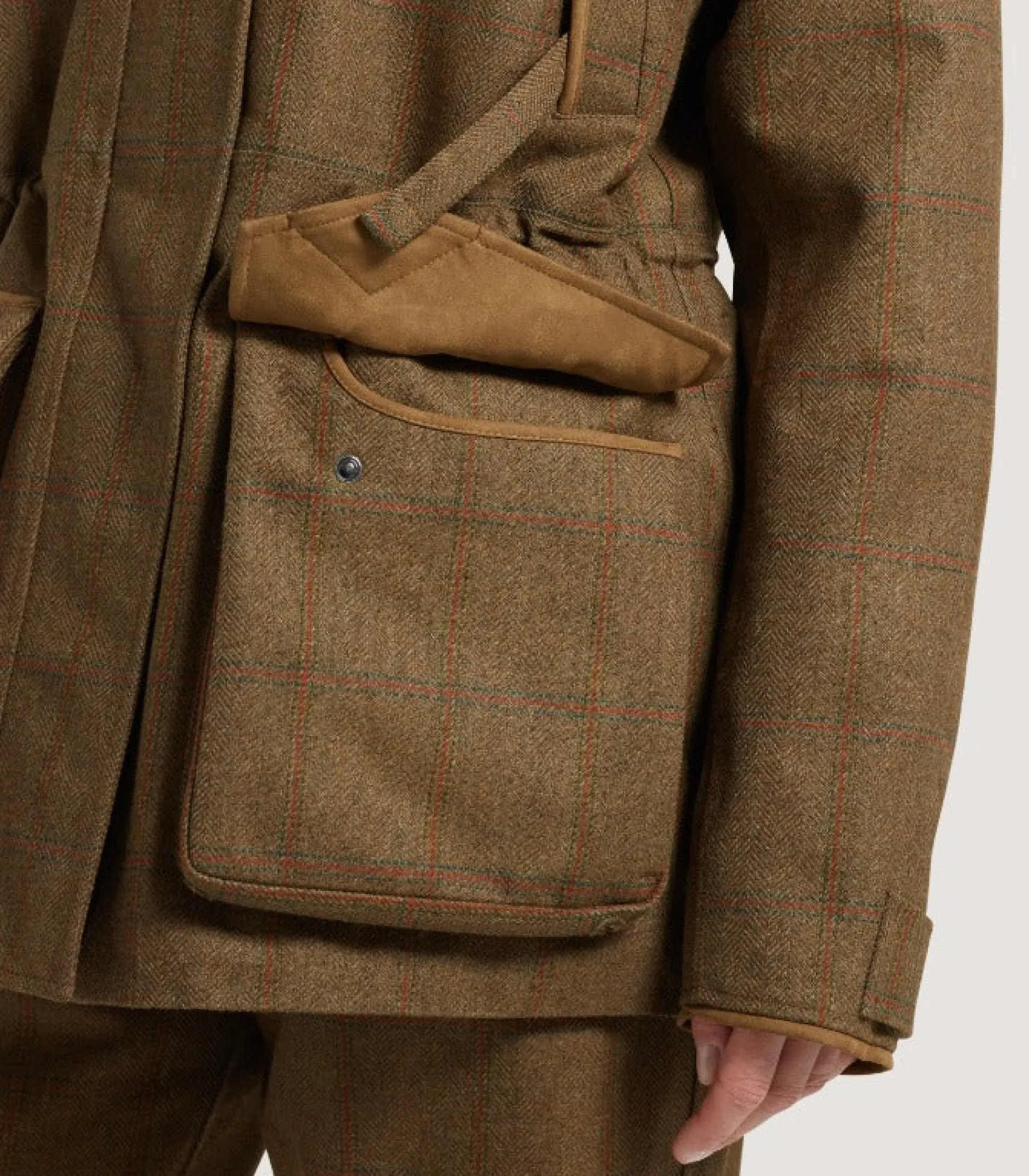 Women's Technical Tweed Lancashire Field Coat In Lomond