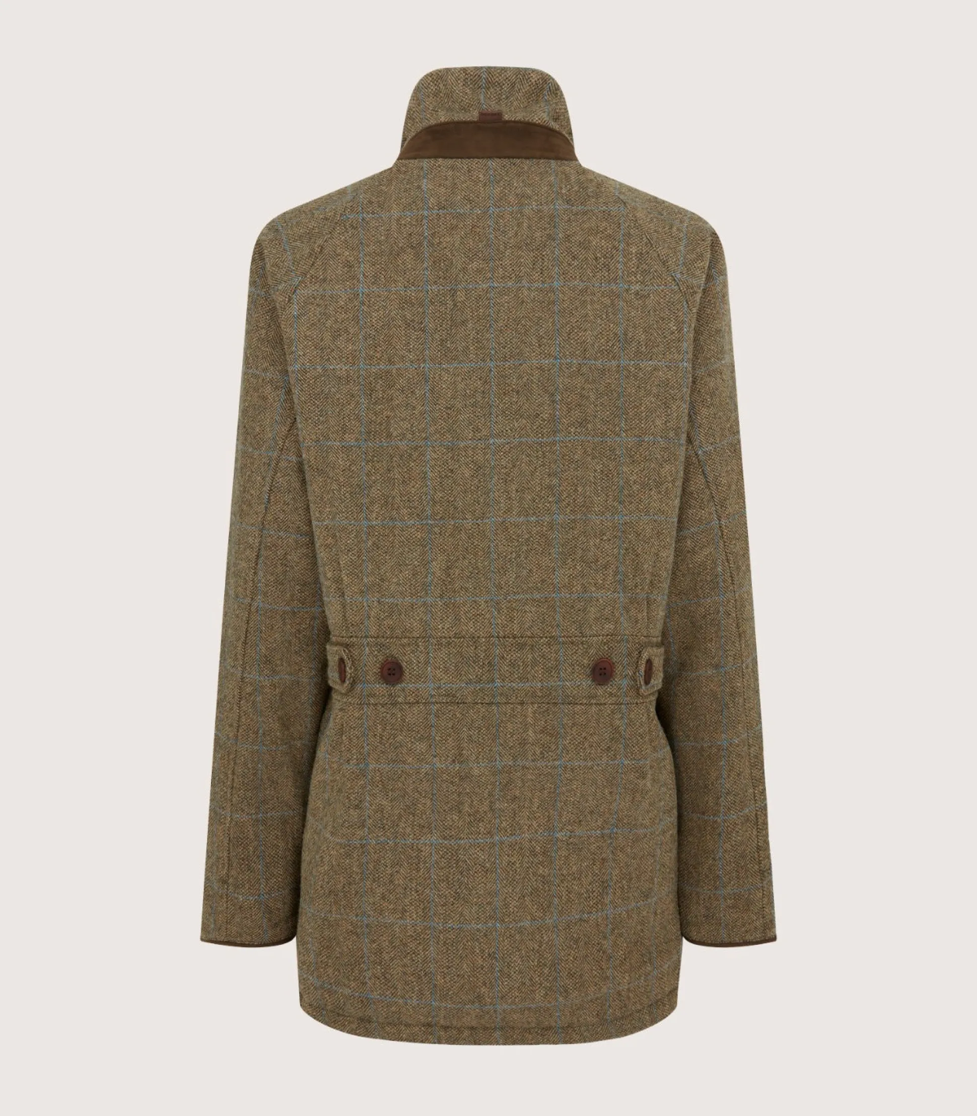 Women's Tweed Raglan Field Coat In Macaterick