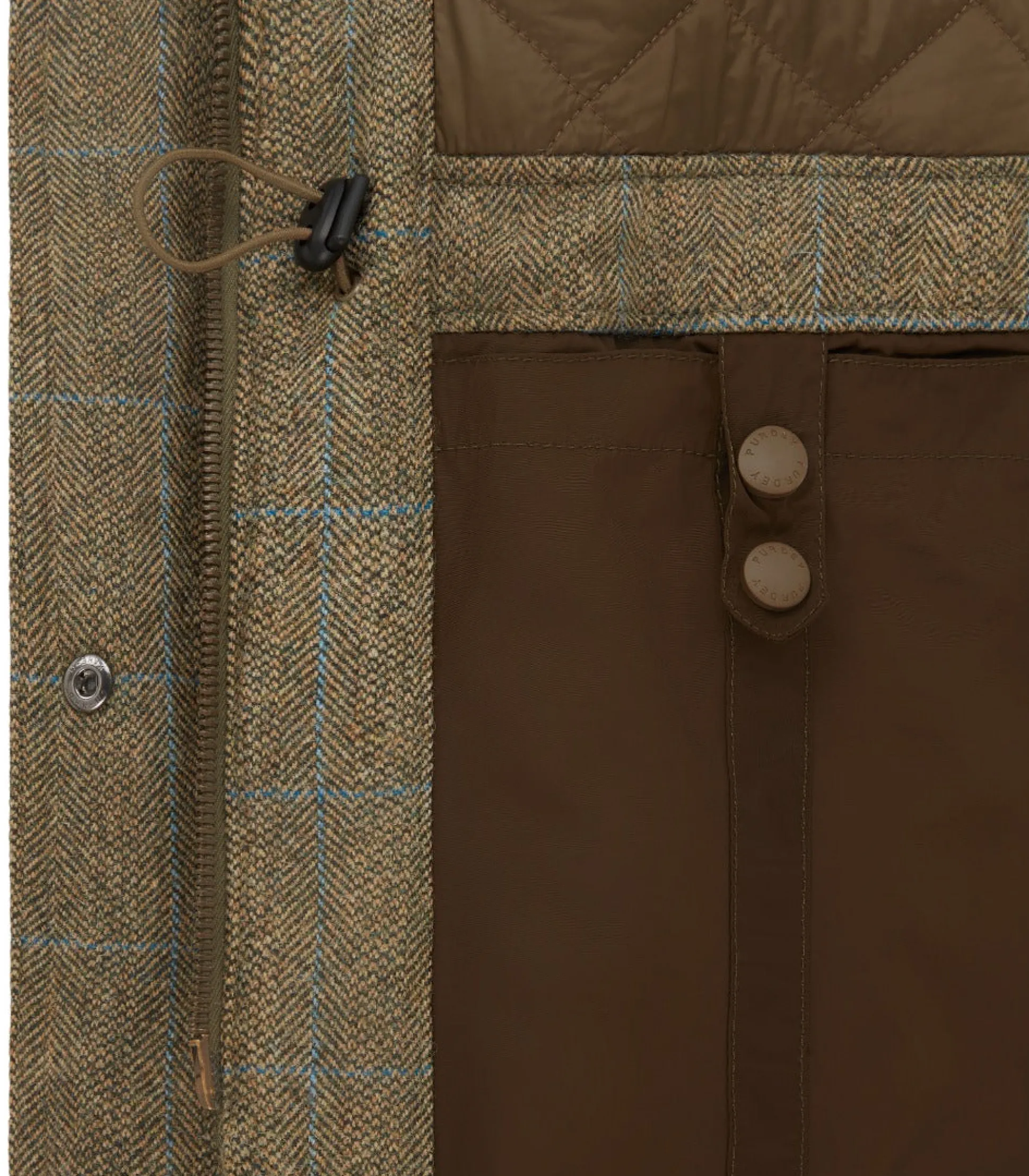 Women's Tweed Raglan Field Coat In Macaterick