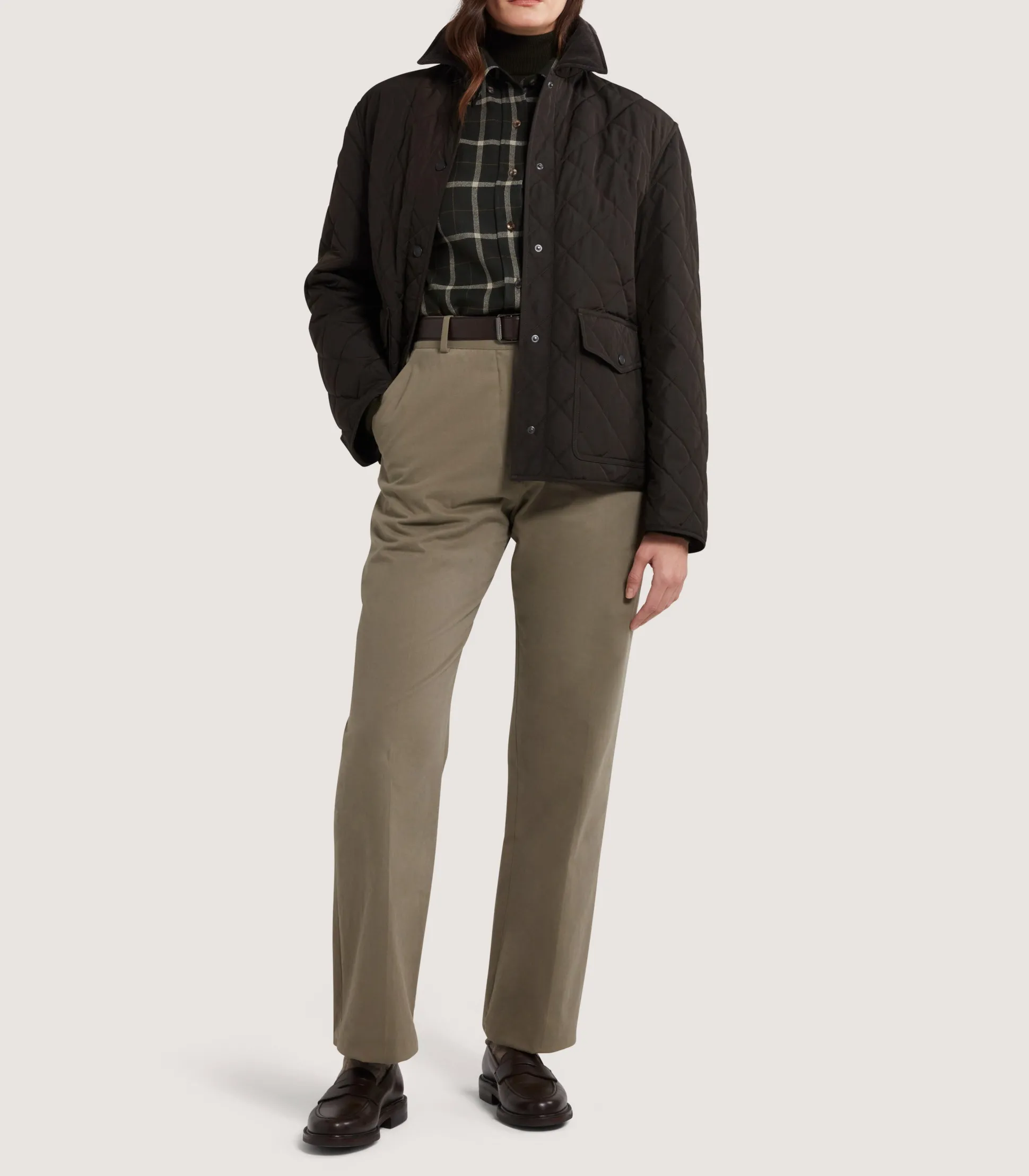 Women's Winchester Quilted Jacket in Walnut